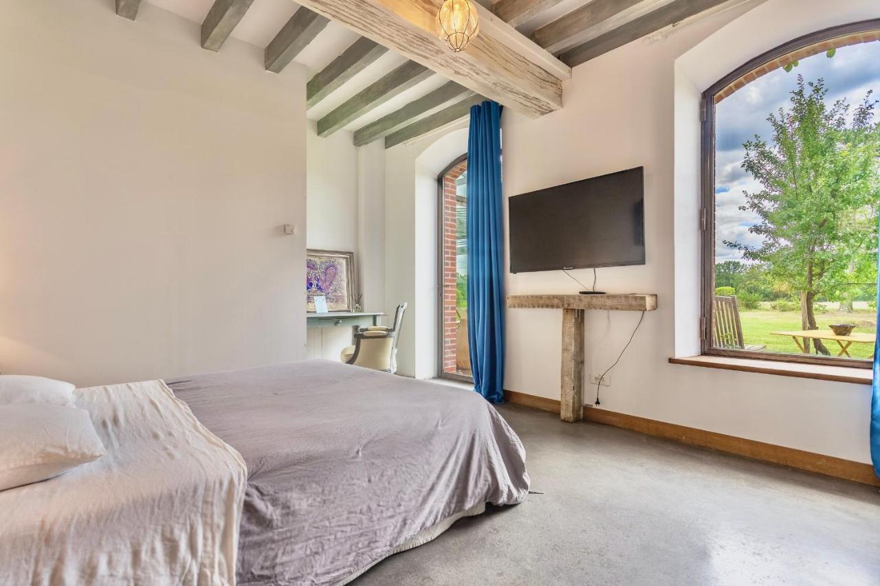 Les Bruyeres Bed & Breakfast La Charonnerie Ngoại thất bức ảnh